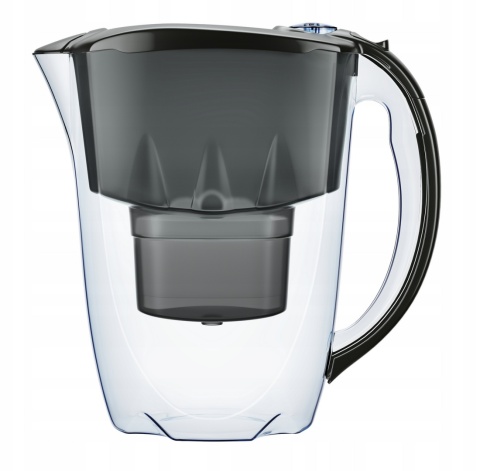 Dzbanek filtrujący Aquaphor AMETHYST 2,8 l + 3 wkłady maxfor B25, CZARNY