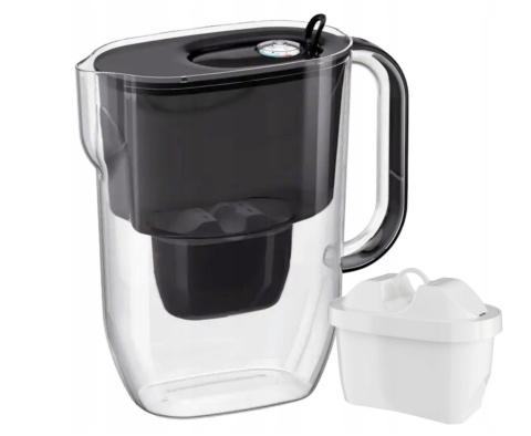 Dzbanek filtrujący Aquaphor Fresh 3,2 l + wkład Maxfor+, CZARNY