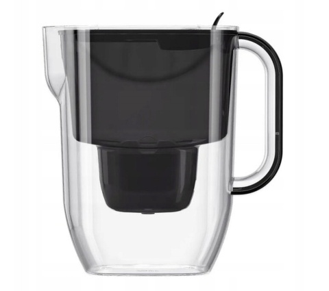 Dzbanek filtrujący Aquaphor Fresh 3,2 l + wkład Maxfor+, CZARNY