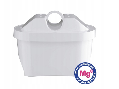 Dzbanek filtrujący szklany Aquaphor Glass 2,5l BIAŁY + 6 Maxfor+ MG