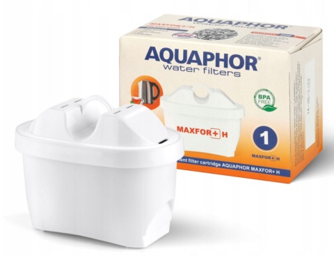 Dzbanek filtrujący szklany Aquaphor Glass 2,5l + wkład Maxfor+ H, BIAŁY