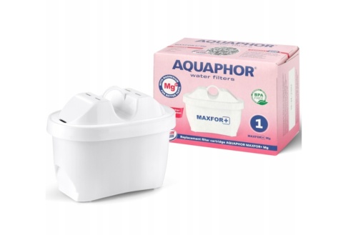 Dzbanek filtrujący szklany Aquaphor Glass 2,5l + 2 Maxfor+ Mg, CZARNY