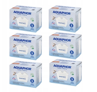 Filtr Wkład filtrujący Aquaphor Maxfor+ BRITA, DAFI - 6 sztuk