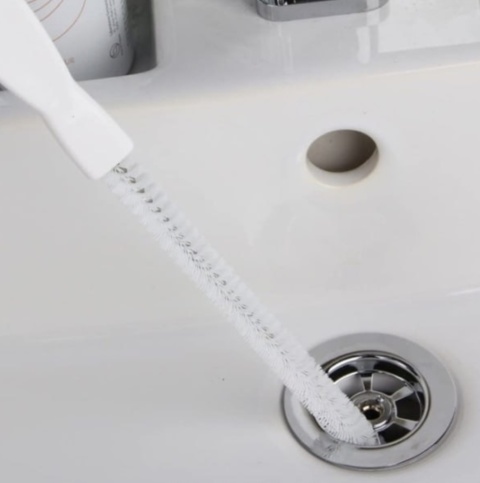 SZCZOTKA DO CZYSZCZENIA RUR ODPŁYWU ZLEWÓW BRODZIKÓW WANIEN WYCIOR UDRAŻNIA