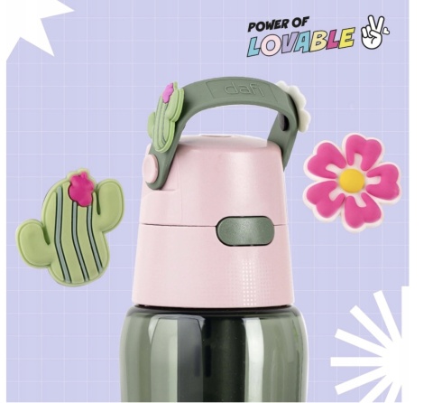 Butelka Filtrująca Dafi Różowa SOLID 0,7 GOODIE z Filtrem Węglowym BTS