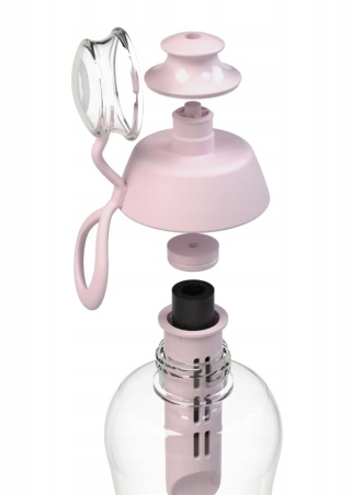 Butelka filtrująca DAFI SOFT 0,5L +1 (baby pink) - DODA Limited Edition