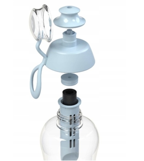 Butelka filtrująca DAFI SOFT 0,5L +1 (dove blue) - DODA Limited Edition