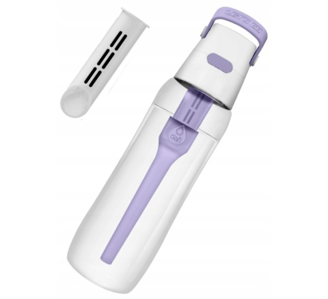 Butelka filtrująca Dafi SOLID 0,7l Lawendowa + 1 filtr