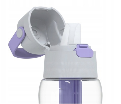 Butelka filtrująca Dafi SOLID 0,7l Lawendowa + 4 filtry