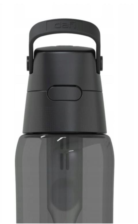 Butelka filtrująca z Tritanu Dafi SOLID 0,7l czarna barwiona + FILTR + SZCZOTKA