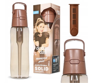 Butelka na Wodę Filtrująca Dafi 0,7l DODA Mocha Mousse Barwiona + FILTR