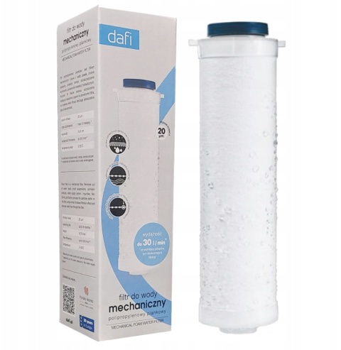 Dafi Przepływowy filtr do wody polipropylenowy 20 µm - 1 szt.