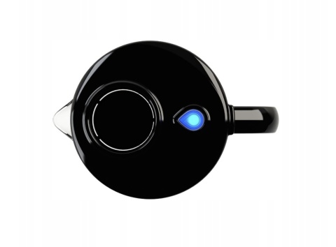 Dzbanek filtrujący szklany Dafi PRISMA LED +1 filtr Unimax, CZARNY