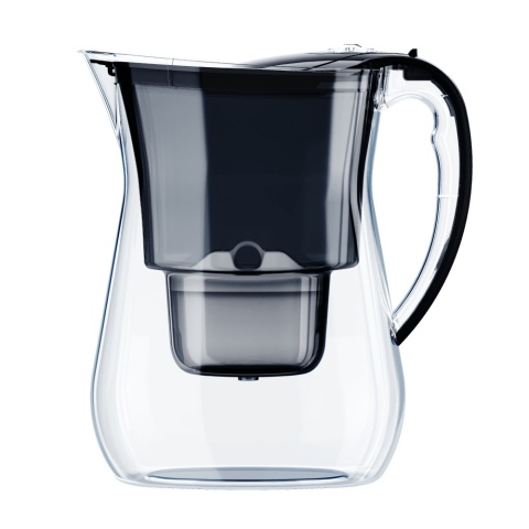 Dzbanek filtrujący z Tritanu Aquaphor LAGO + Wkład Maxfor+ CZARNY