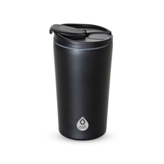 Kubek Termiczny Dafi 230 ml Czarny Stal Nierdzewna na Kawę Herbatę