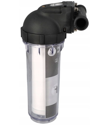 Obudowa filtra wody przepływowego DAFI + filtr polipropylenowy 25 µm