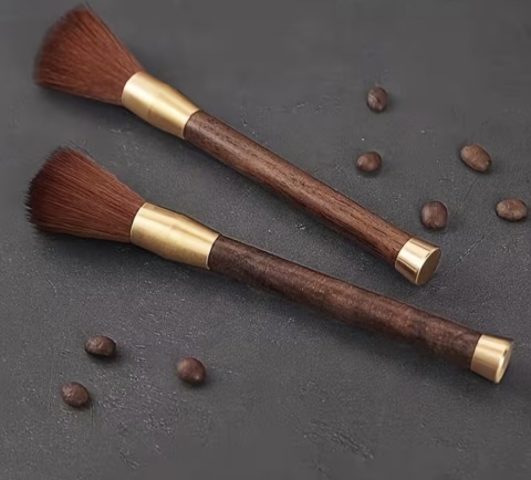 Profesjonalny pędzel - szczotka BluePlan do czyszczenia ekspresu, młynka, kolby - 1 szt.