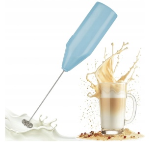 SPIENIACZ DO MLEKA PIANKI JAJEK KAWY MINI MIKSER ELEKTRYCZNY UBIJACZ RĘCZNY