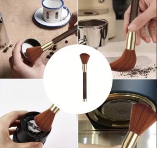 Profesjonalny pędzel - szczotka BluePlan do czyszczenia ekspresu, młynka, kolby - 1 szt.