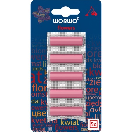 ZAPACH DO ODKURZACZA WKŁAD FLOWERS KWIATOWY WZ13AB WORWO PAŁECZKI 5 SZTUK
