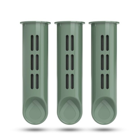 Zestaw filtrów DAFI do butelki Soft i Solid Szałwiowe Zielone (3 szt.)