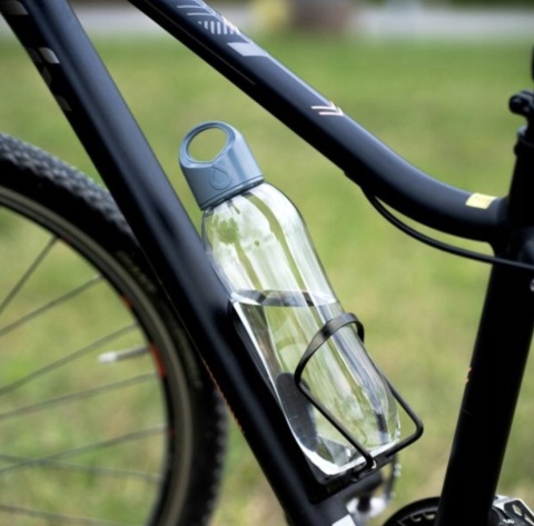 Bidon butelka na Wodę Dafi SHAPE T 0,7 l Stalowy/Szary