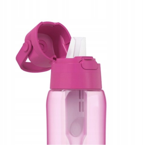 Butelka filtrująca Dafi SOLID 0,7l Flamingowa Róż barwiona + filtr + SZCZOTKA