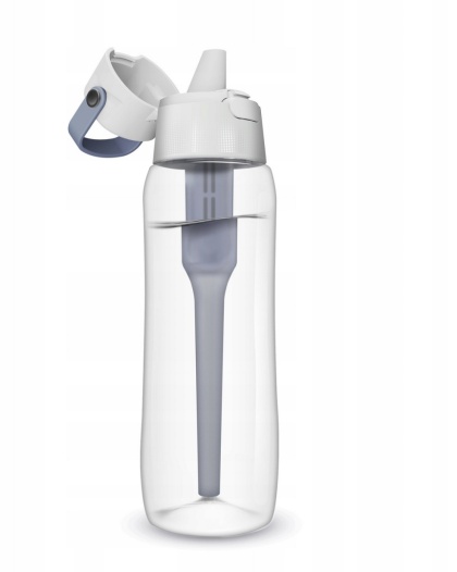 Butelka filtrująca z Tritanu Dafi SOLID 0,7l jeansowa szara z filtrem