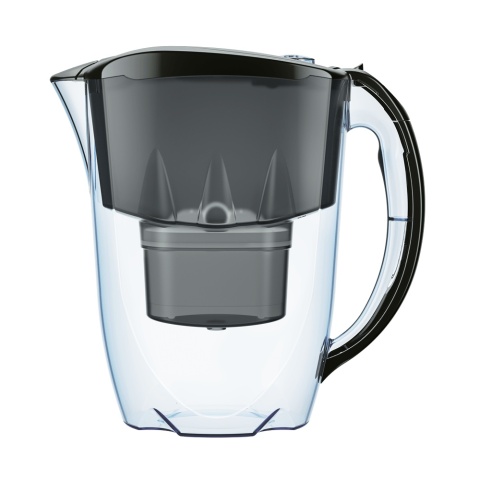 Dzbanek filtrujący AQUAPHOR JASPER 2,8 l + wkład Maxfor, CZARNY