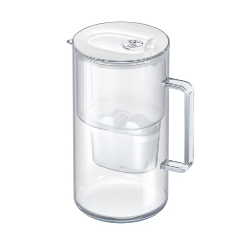 Dzbanek filtrujący szklany Aquaphor Glass 2,5l BIAŁY + 3 Maxfor+ MG