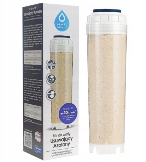 Filtr wkład azotanowy DAFI wkład z żywicą anionową - 1 szt.