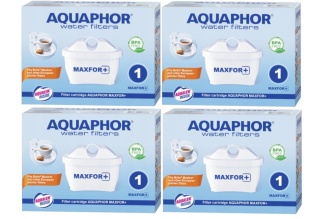 Filtry Wkłady filtrującye Aquaphor Maxfor+ BRITA, DAFI - 4 sztuki