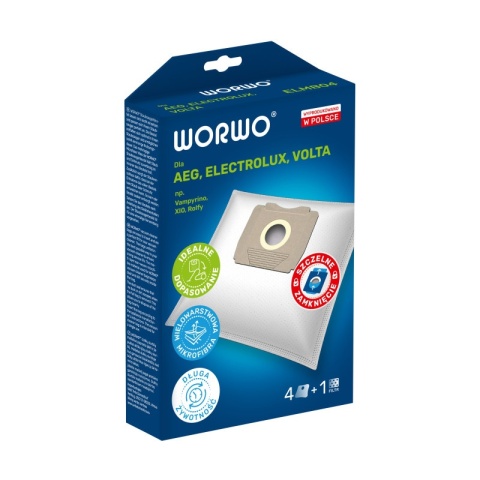 WORKI DO ODKURZACZA ELECTROLUX E51 E53 AEG XIO ZANUSSI ELMB04 + 1 FILTR