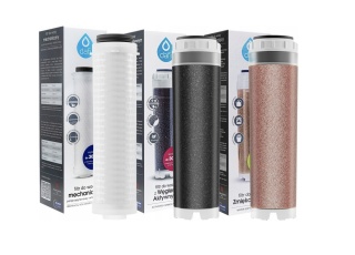 Zestaw 3 filtrów EKO DAFI: żywiczny, węglowy, polipropylenowy 25 µm